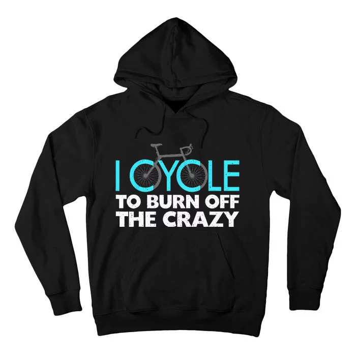 Best Cycling Art Indoor Bicycle Race Bicycling Tall Hoodie