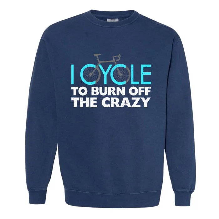 Best Cycling Art Indoor Bicycle Race Bicycling Garment-Dyed Sweatshirt