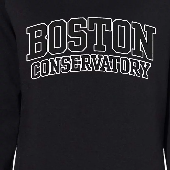 Boston Conservatory Arch Womens California Wash Sweatshirt