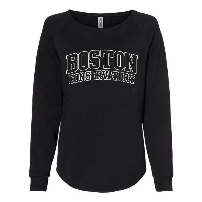 Boston Conservatory Arch Womens California Wash Sweatshirt