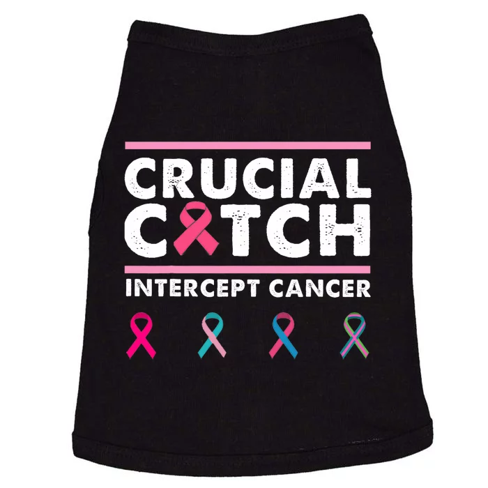 Breast Cancer Awareness Crucial A Catch Intercept Cancer Doggie Tank