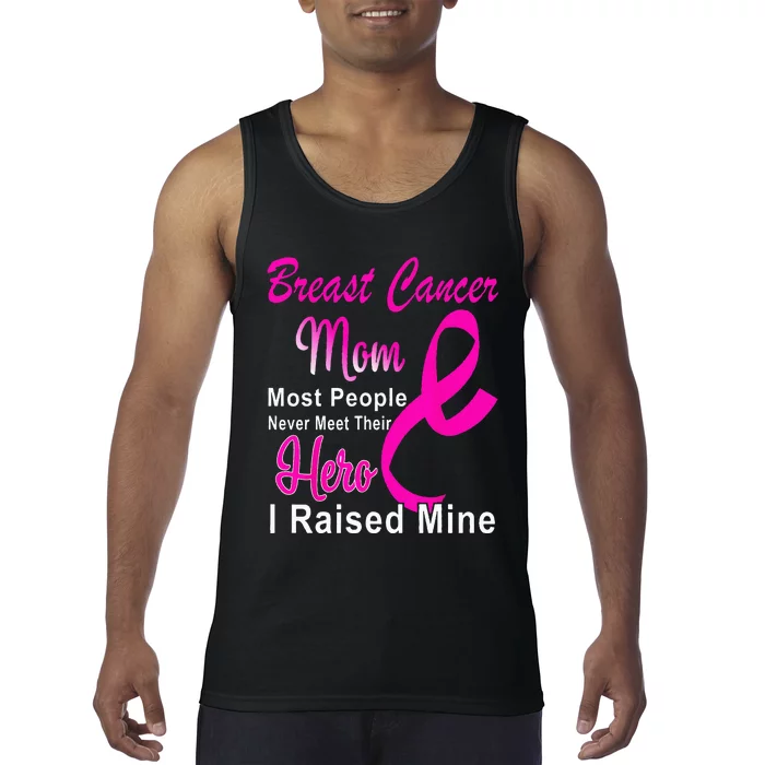 Breast Cancer Awareness Mom Breast Cancer Warrior Mother Tank Top