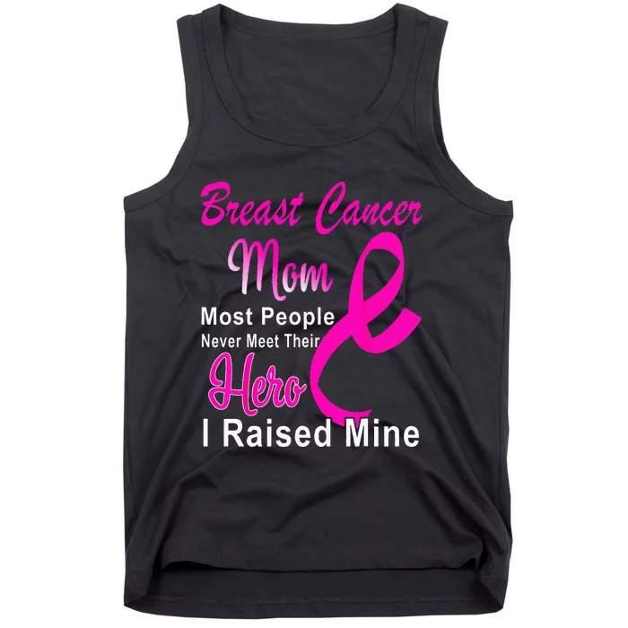 Breast Cancer Awareness Mom Breast Cancer Warrior Mother Tank Top