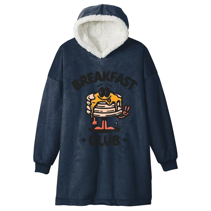 Breakfast Club Aesthetic Bohemian Retro Vintage Hooded Wearable Blanket