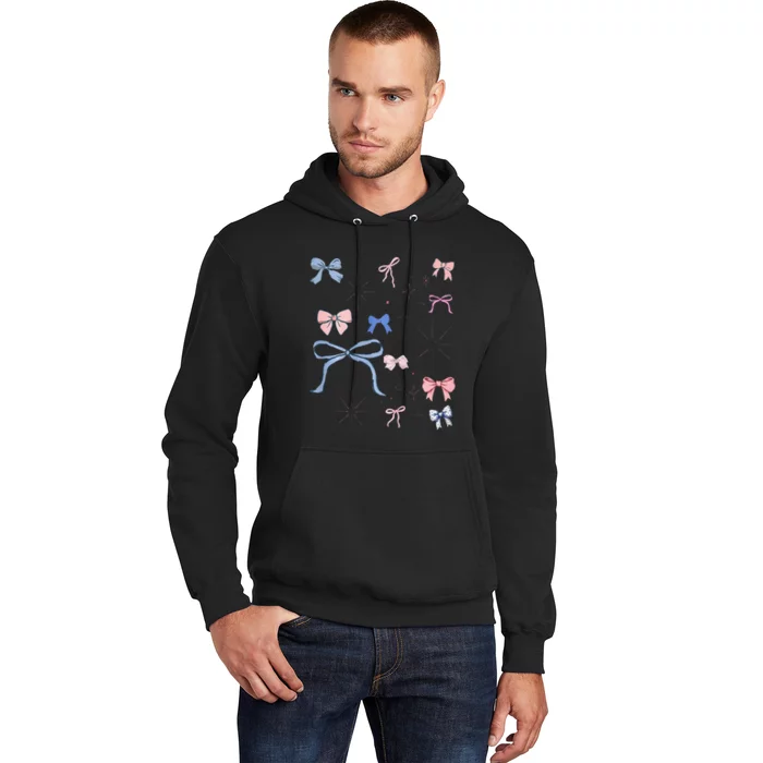 Bow Coquette Aesthetic Trendy Pin.K Bow Hoodie