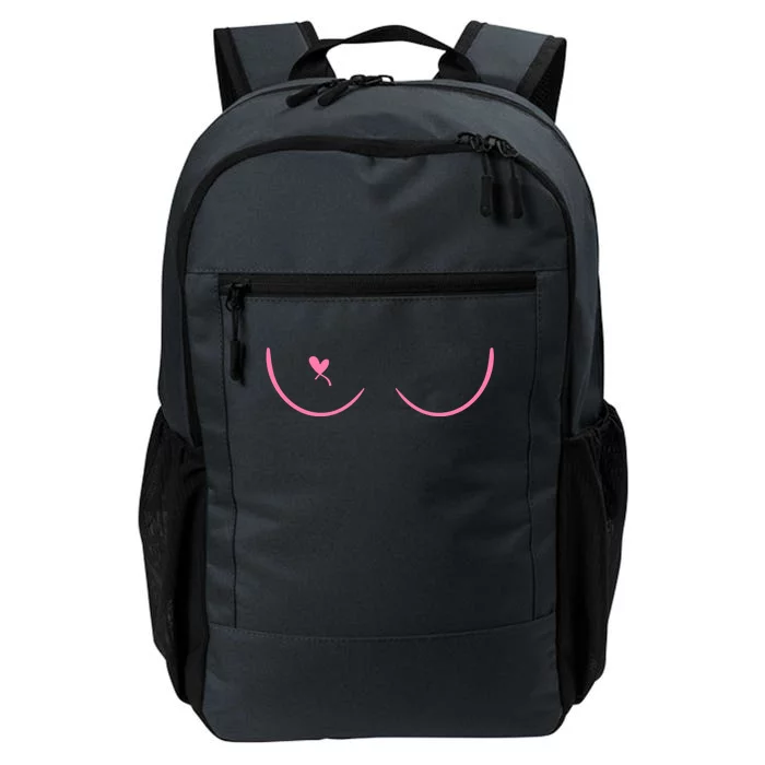 Breast Cancer Awareness Breast Heart Daily Commute Backpack