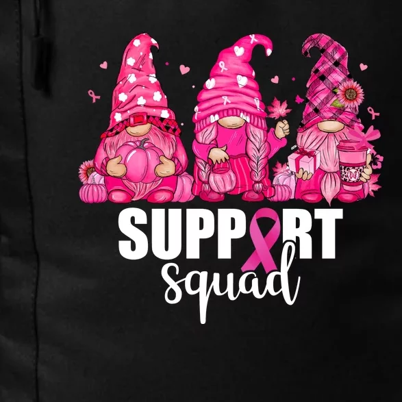 Breast Cancer Awareness Gnomes Support Squad Daily Commute Backpack