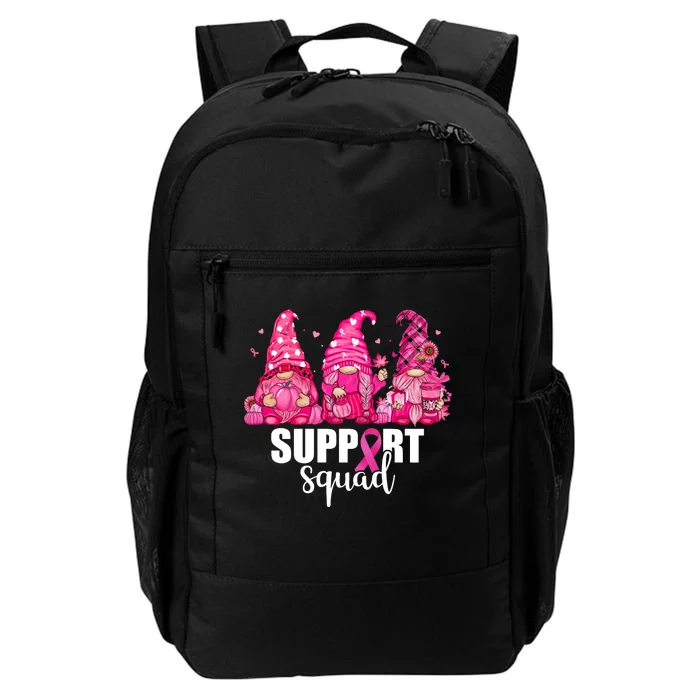 Breast Cancer Awareness Gnomes Support Squad Daily Commute Backpack