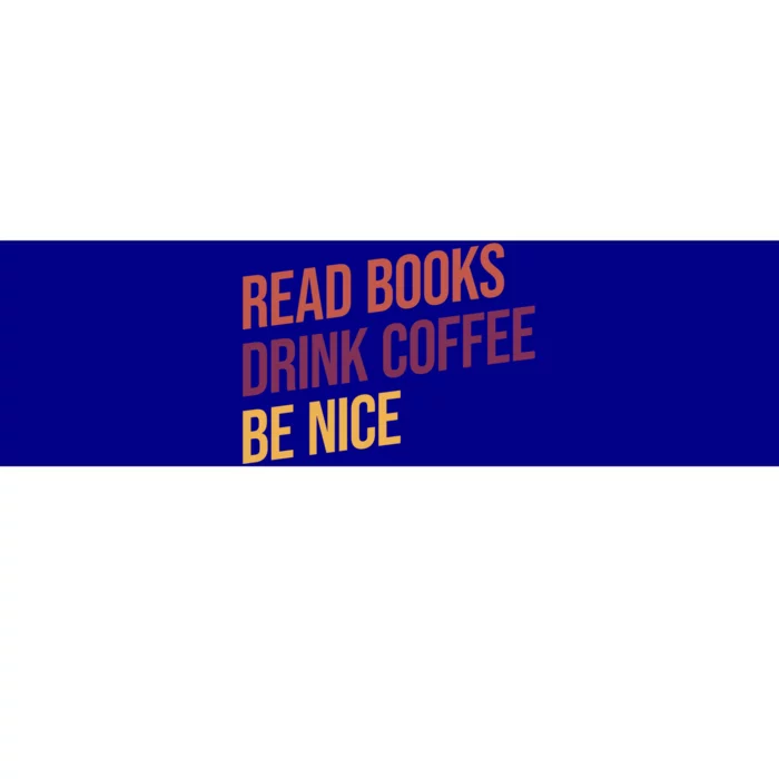 BookLover Coffee And Books Bookworm Gift Bumper Sticker