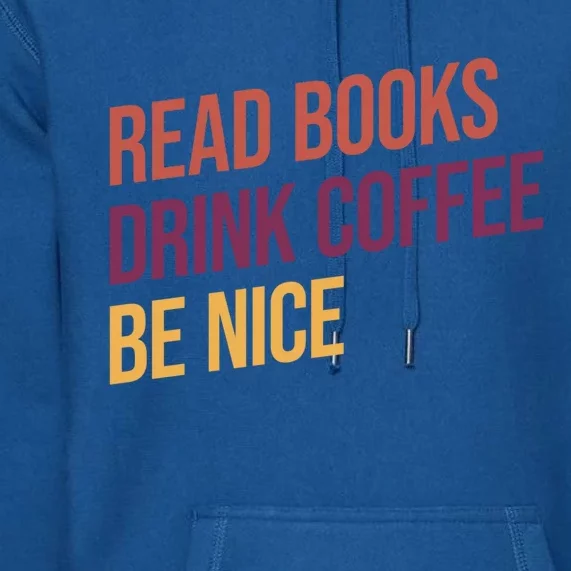 BookLover Coffee And Books Bookworm Gift Premium Hoodie