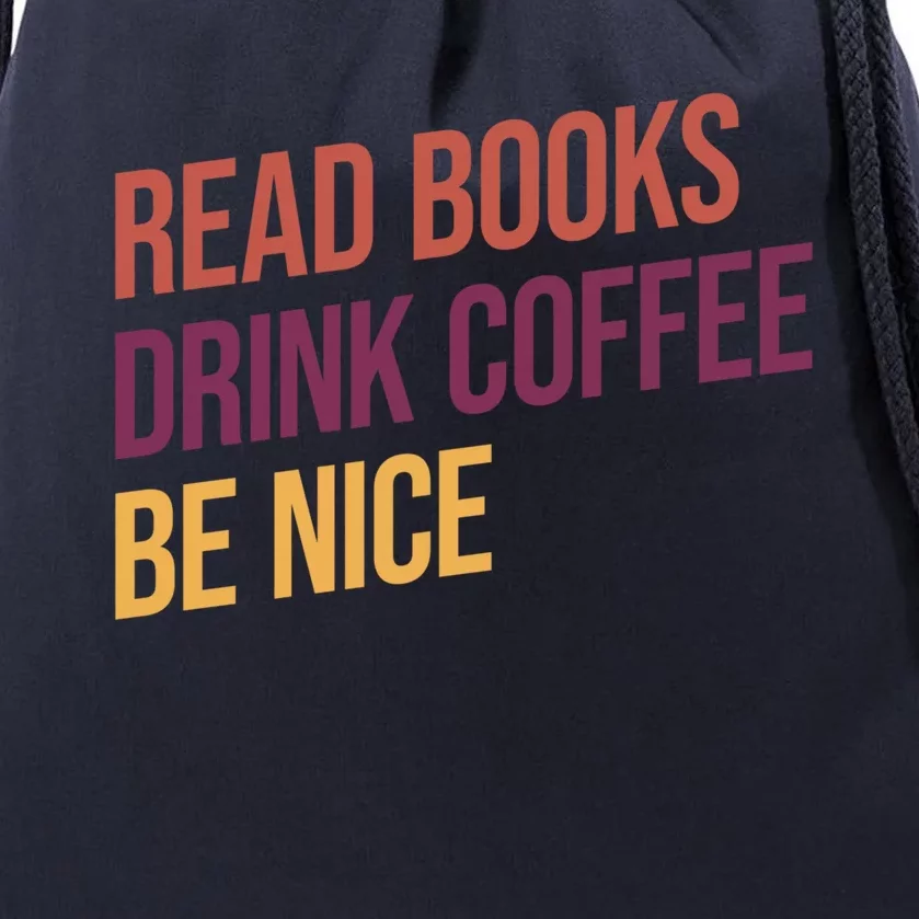 BookLover Coffee And Books Bookworm Gift Drawstring Bag