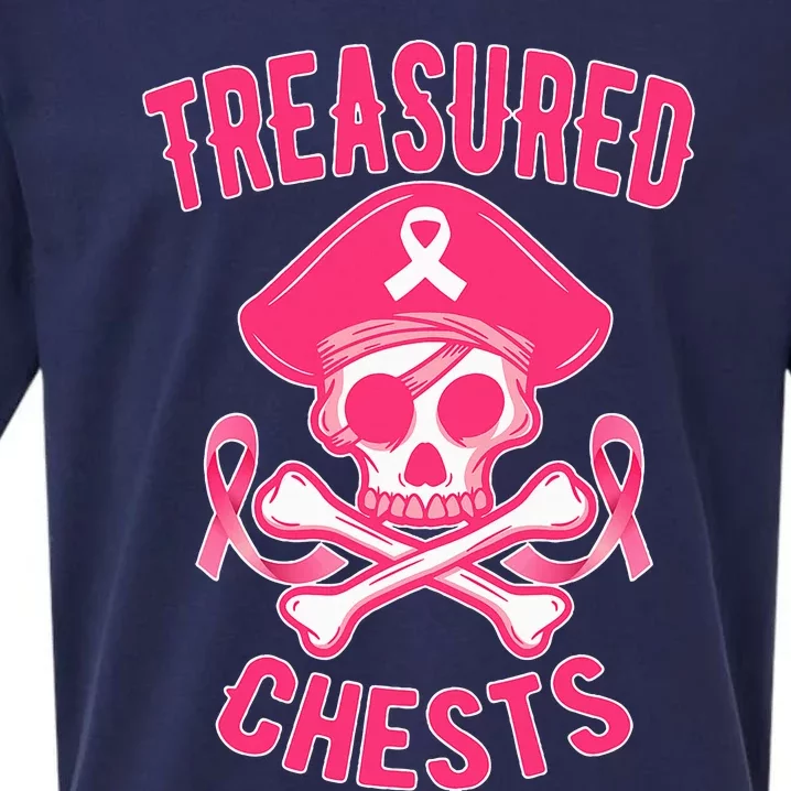 Breast Cancer Awareness Treasured Chests Ribbon Sueded Cloud Jersey T-Shirt