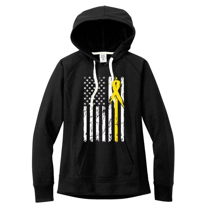 Bone Cancer Awareness T Women's Fleece Hoodie