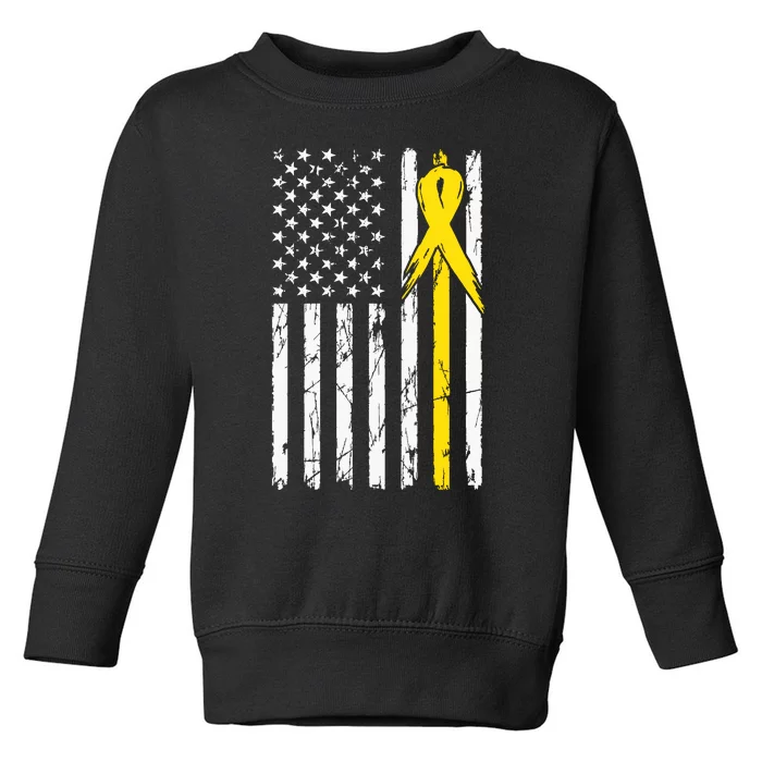 Bone Cancer Awareness T Toddler Sweatshirt