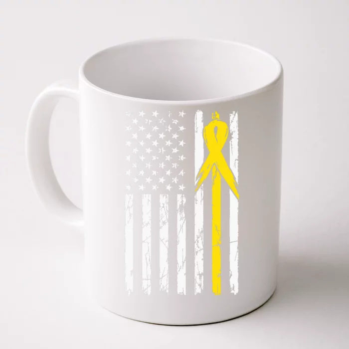 Bone Cancer Awareness T Front & Back Coffee Mug