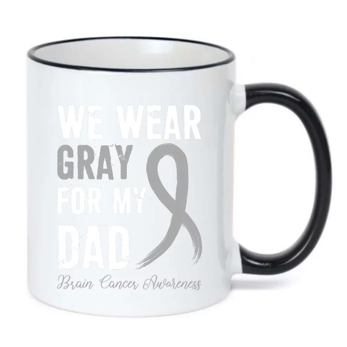 Brain Cancer Awareness T Black Color Changing Mug