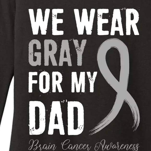 Brain Cancer Awareness T Womens CVC Long Sleeve Shirt