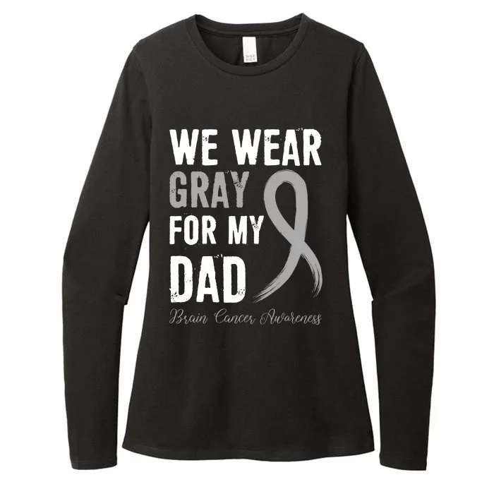 Brain Cancer Awareness T Womens CVC Long Sleeve Shirt