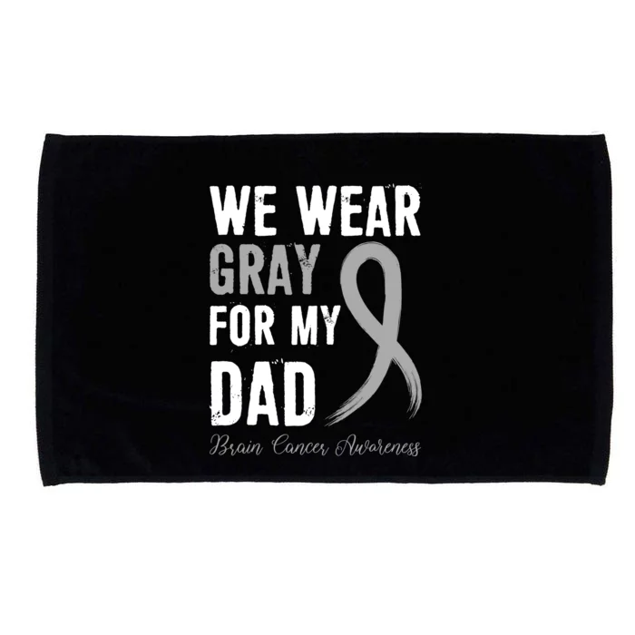 Brain Cancer Awareness T Microfiber Hand Towel