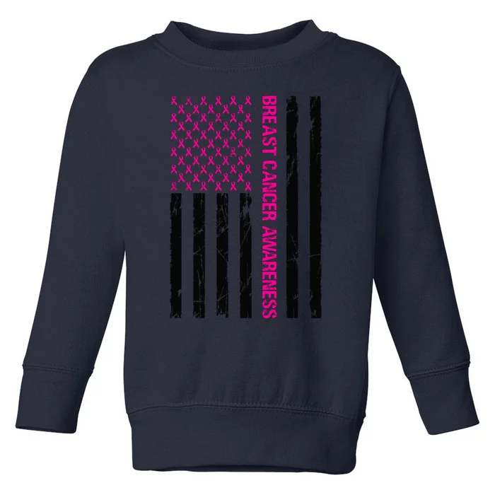 Breast Cancer Awareness Toddler Sweatshirt