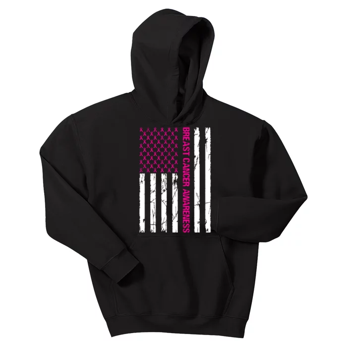 Breast Cancer Awareness Kids Hoodie