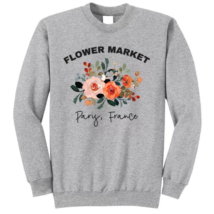 Bella Canvas A Great Teenage Girl Gift Wildflower Tall Sweatshirt