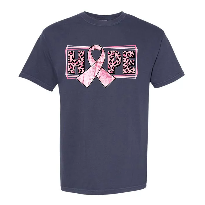 Breast Cancer Awareness Pink Hope Garment-Dyed Heavyweight T-Shirt