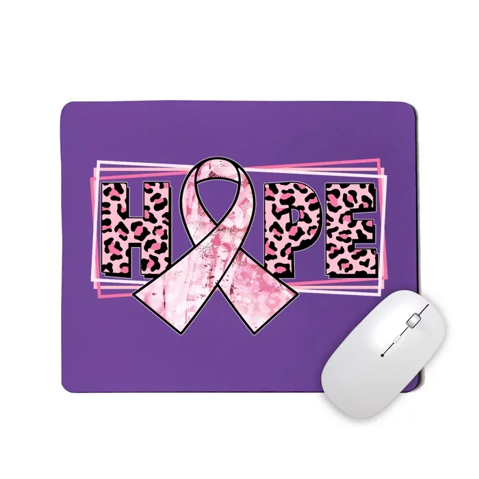 Breast Cancer Awareness Pink Hope Mousepad