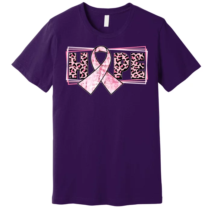 Breast Cancer Awareness Pink Hope Premium T-Shirt