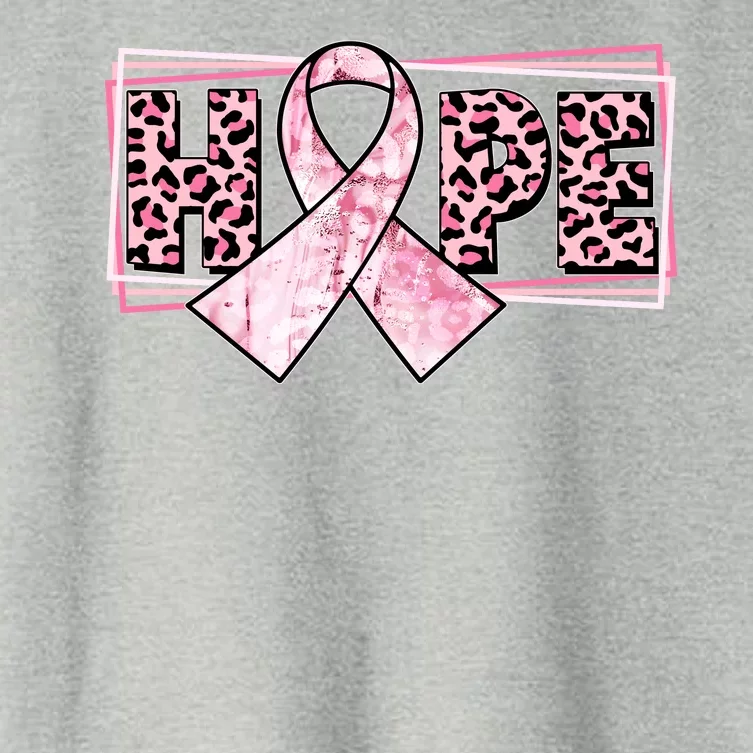 Breast Cancer Awareness Pink Hope Women's Crop Top Tee