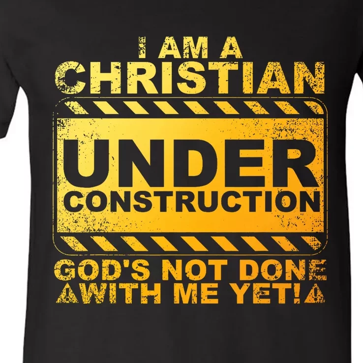 Best Christian Art God Appreciation Religious V-Neck T-Shirt