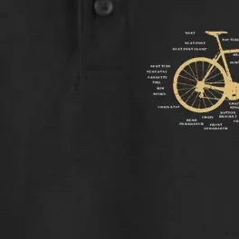 Bicycle Cycling Anatomy Road Bike Parts Biking Cyclist Dry Zone Grid Performance Polo