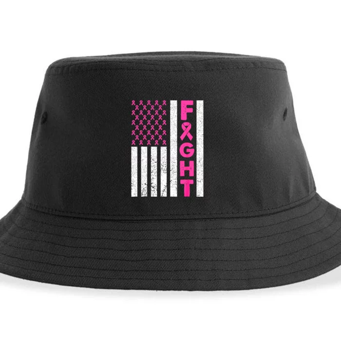 Breast Cancer Awareness Fight Breast Cancer Sustainable Bucket Hat