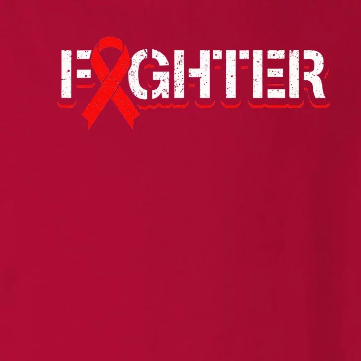 Blood Cancer Awareness Month Red Ribbon Toddler Long Sleeve Shirt