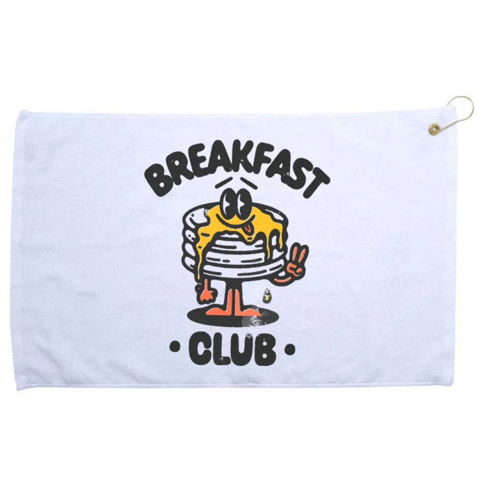 Breakfast Club Aesthetic Bohemian Retro Vintage Grommeted Golf Towel