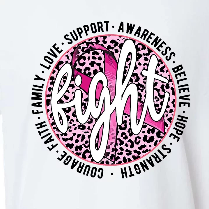 Breast Cancer Awareness Pink Support Fight Warrior Sueded Cloud Jersey T-Shirt