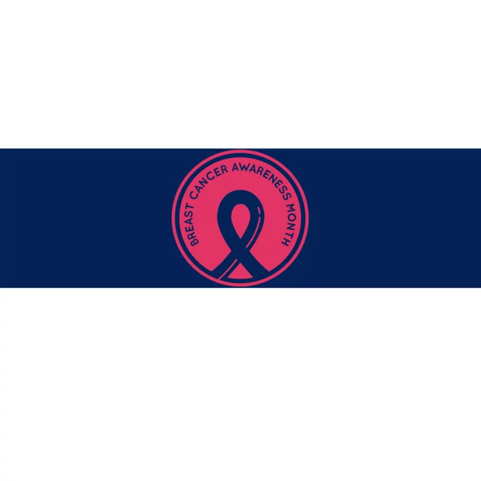 Breast Cancer Awareness Month Support Bumper Sticker