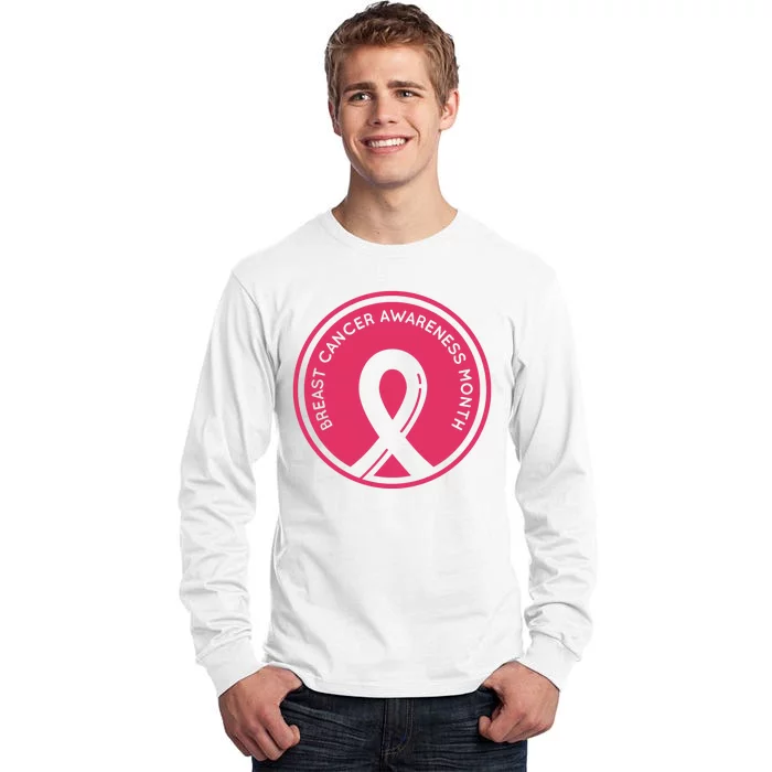 Breast Cancer Awareness Month Support Tall Long Sleeve T-Shirt