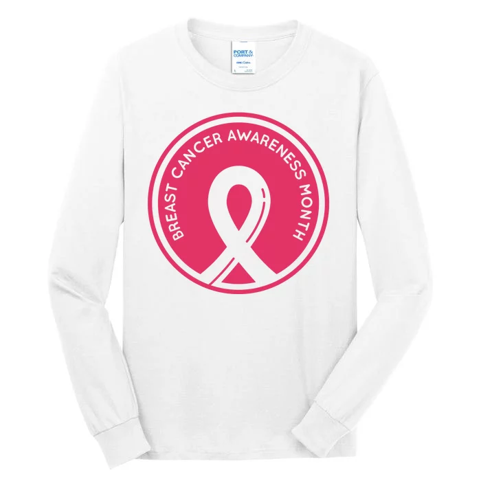 Breast Cancer Awareness Month Support Tall Long Sleeve T-Shirt