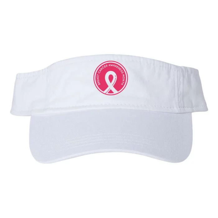 Breast Cancer Awareness Month Support Valucap Bio-Washed Visor