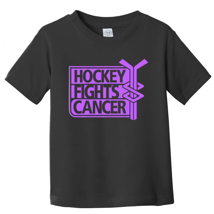 Breast Cancer Awareness Pink hockey stick Toddler T-Shirt