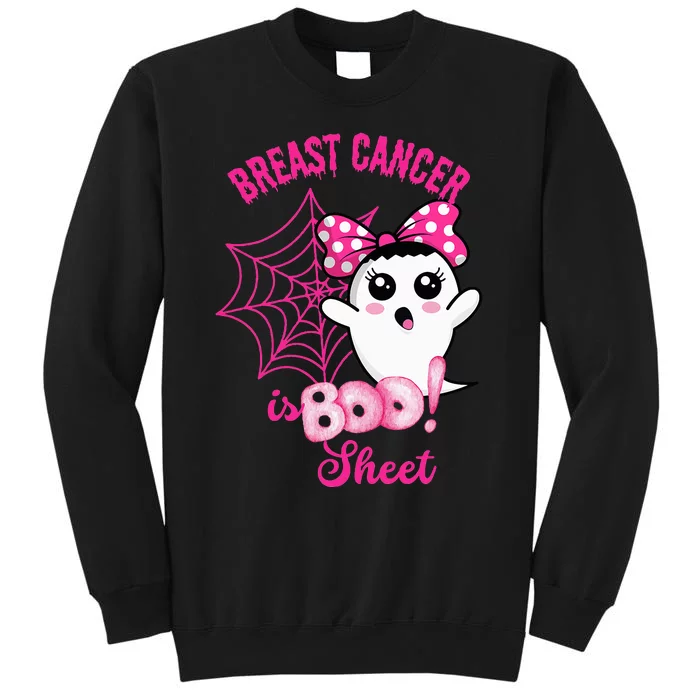 Breast Cancer Awareness Conquering The Boo Sheet Cancer Sweatshirt