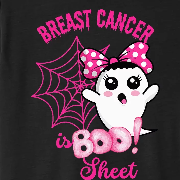 Breast Cancer Awareness Conquering The Boo Sheet Cancer ChromaSoft Performance T-Shirt