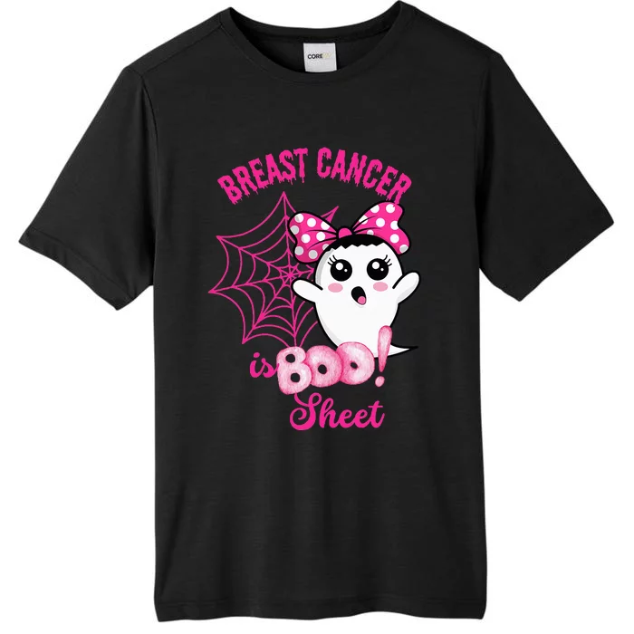 Breast Cancer Awareness Conquering The Boo Sheet Cancer ChromaSoft Performance T-Shirt