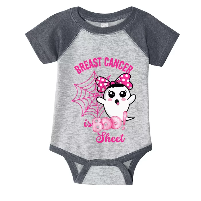 Breast Cancer Awareness Conquering The Boo Sheet Cancer Infant Baby Jersey Bodysuit