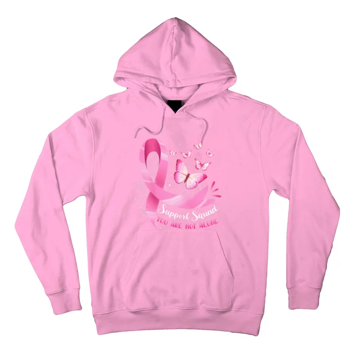 Breast Cancer Awareness Pink Ribbon Butterfly Hoodie