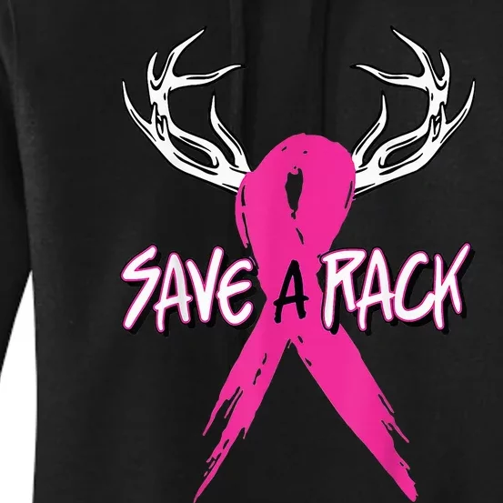 Breast Cancer Awareness Outfit Save A Rack Women's Pullover Hoodie