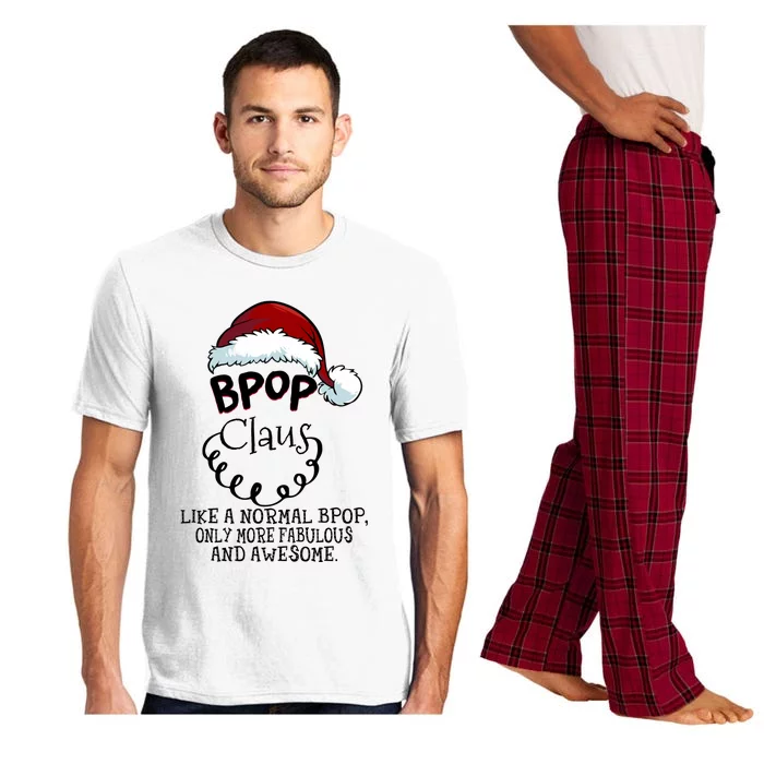 Bpop Claus Awesome Happy New Santa Claus Christmas Meaningful Gift Pajama Set