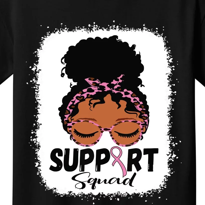 Breast Cancer Awareness Breast Cancer Warrior Support Kids T-Shirt