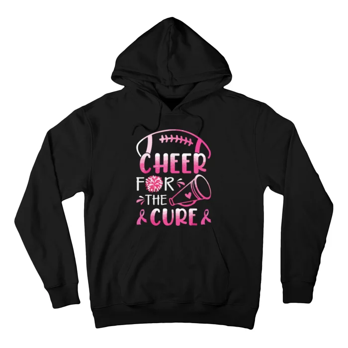 Breast Cancer Awareness Cheer For The Cure Hoodie